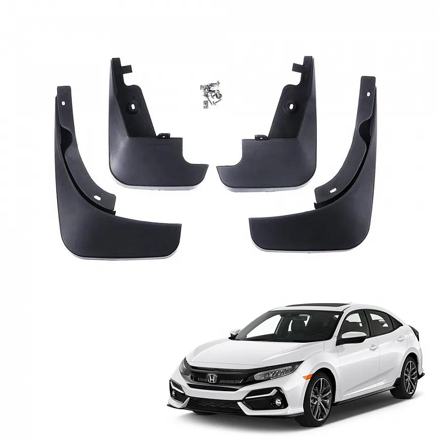 Honda Civic Techo Best Quality O.E Type Mudflap (Set Of 4Pcs.)
