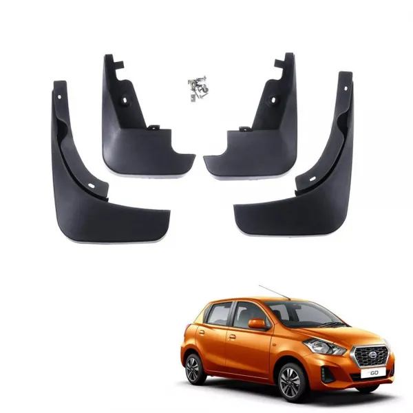 Datsun Go Techo Best Quality O.E Type Mudflap (Set Of 4Pcs.)