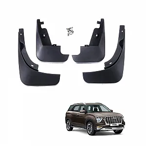 Hyundai Alcazar Techo Best Quality O.E Type Mudflap (Set Of 4Pcs.)