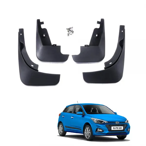 Hyundai i20 Elite 2018-2020 Techo Best Quality O.E Type Mudflap (Set Of 4Pcs.)