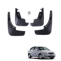 Hyundai Verna 2006-2010 Techo Best Quality O.E Type Mudflap (Set Of 4Pcs.)