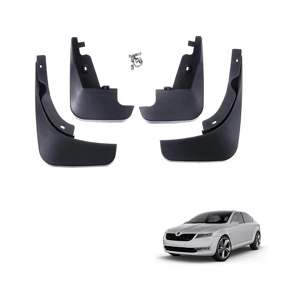 Skoda Laura Techo Best Quality O.E Type Mudflap (Set Of 4Pcs.)