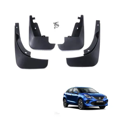 Maruti Suzuki Baleno New Techo Best Quality O.E Type Mudflap (Set Of 4Pcs.)