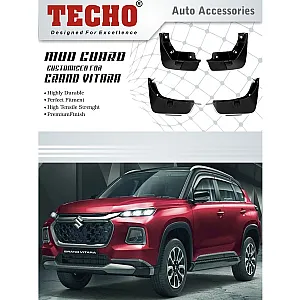 Maruti Suzuki Grand Vitara 2022 Onwards Techo Best Quality O.E Type Mudflap (Set Of 4Pcs.)