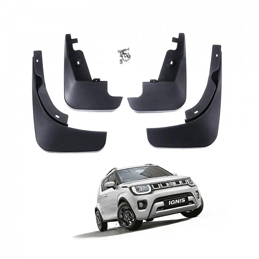 Maruti Suzuki Ignis Techo Best Quality O.E Type Mudflap (Set Of 4Pcs.)