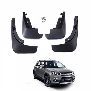 Maruti Suzuki Vitara Brezza Techo Best Quality O.E Type Mudflap (Set Of 4Pcs.)