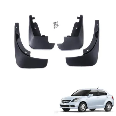 Maruti Suzuki Swift Dzire Type 2 Techo Best Quality O.E Type Mudflap (Set Of 4Pcs.)