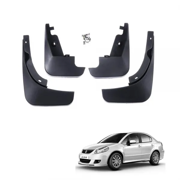 Techo O.E. Type Mud Flaps for Maruti Suzuki SX4 2007 Onwards Techo O.E. Type Mud Flaps for Maruti Suzuki SX4 2007 Onwards