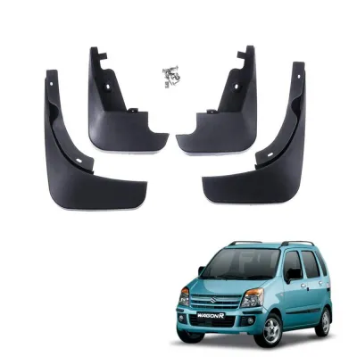 Maruti Suzuki Wagon R Type 2 Techo Best Quality O.E Type Mudflap (Set Of 4Pcs.)