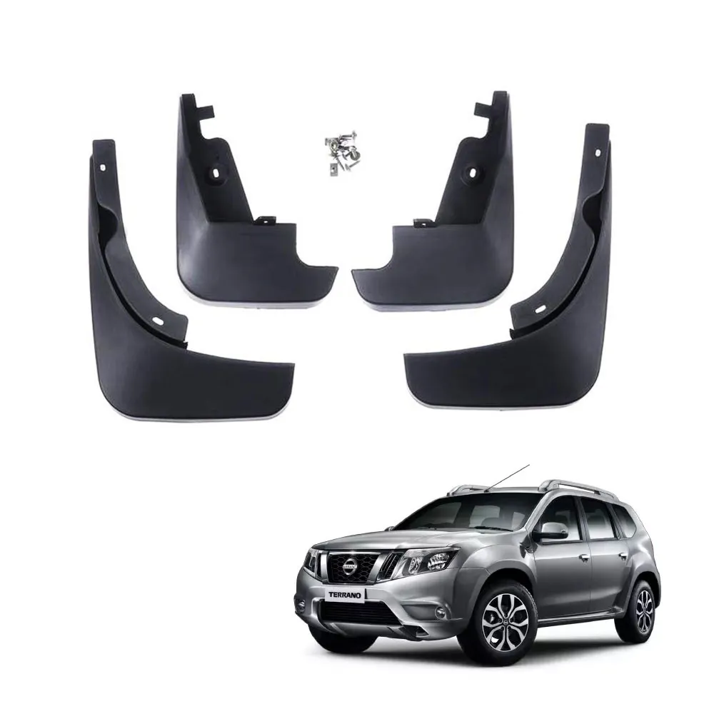 Techo O.E. Type Mud Flaps for Nissan Terrano 2013 Onwards