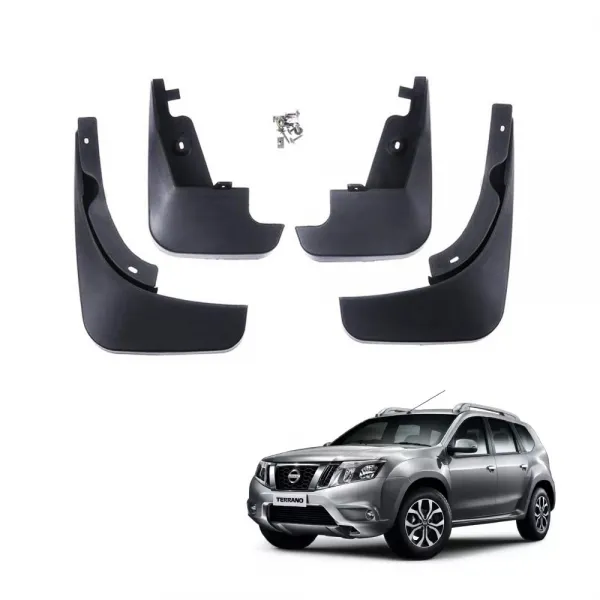 Techo O.E. Type Mud Flaps for Nissan Terrano 2013 Onwards