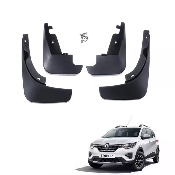 Renault Triber Techo Best Quality O.E Type Mudflap (Set Of 4Pcs.)