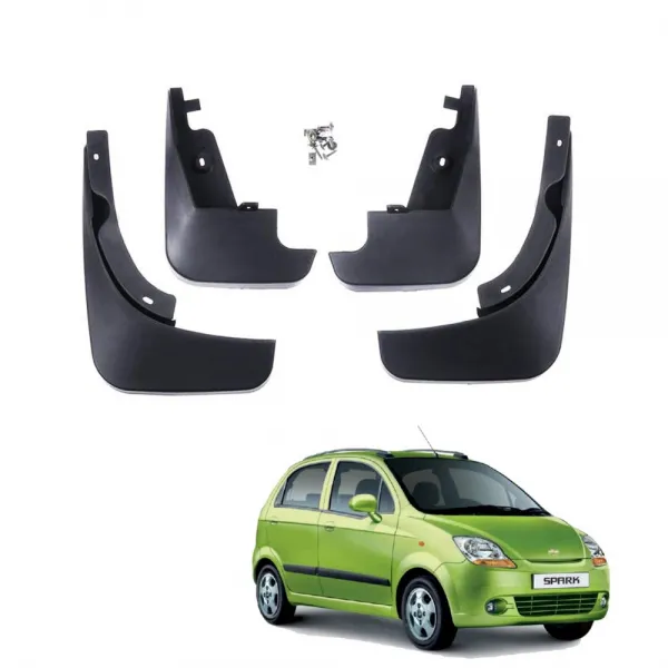 Chevrolet Spark Techo Best Quality O.E Type Mudflap (Set Of 4Pcs.)