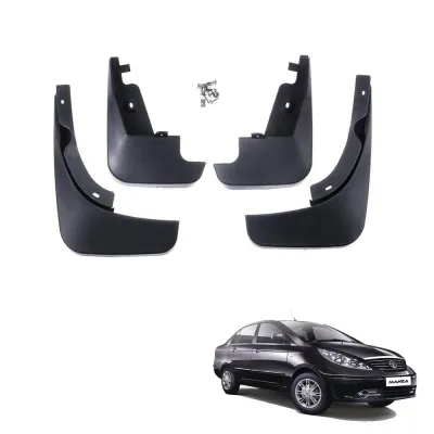 Tata Indigo Manza 2009-15 Techo Best Quality O.E Type Mudflap (Set Of 4Pcs.)