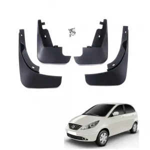 Tata Indica Vista 2008-15 Techo Best Quality O.E Type Mudflap (Set Of 4Pcs.)