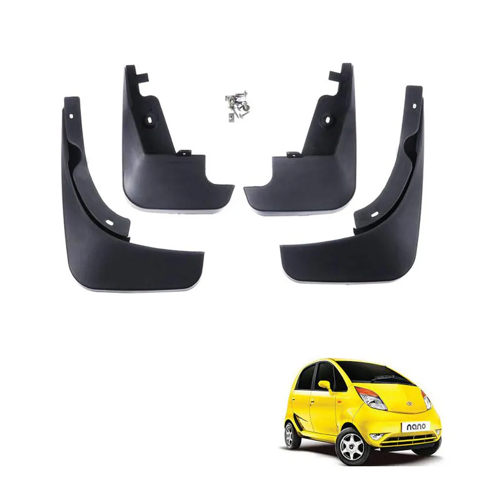 Tata Nano 2009-14 Techo Best Quality O.E Type Mudflap (Set Of 4Pcs.)