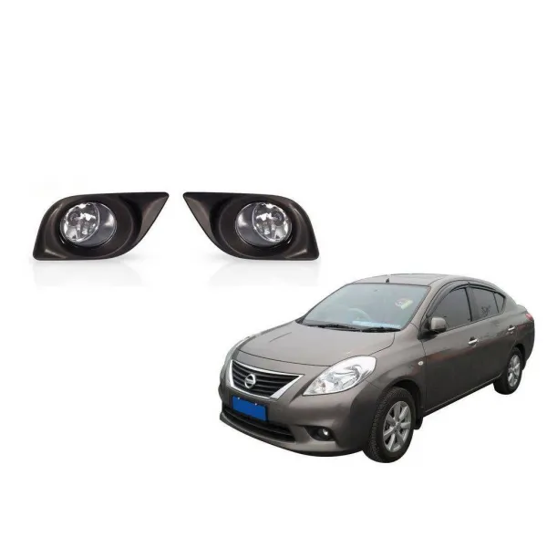 Fog Light With Wiring & Bulb For Nissan Sunny Old (Set of 2Pcs.) Fog Light With Wiring & Bulb For Nissan Sunny Old (Set of 2Pcs.)