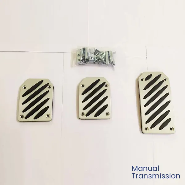 Non-Slip Manual Pedal Covers for Automatic & Manual Transmission