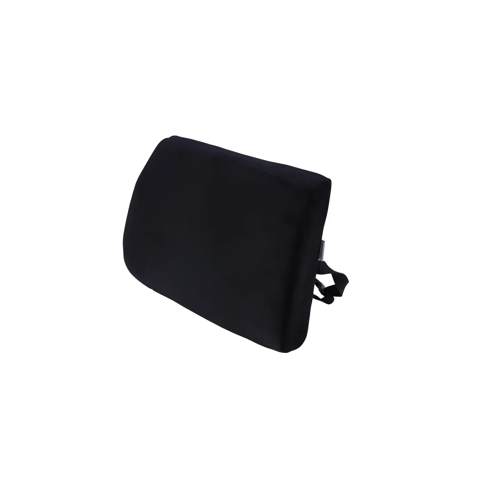 Orthopedic L4 Lumbar Support Back Cushion for Car, Chair and Office Chair - Black Color