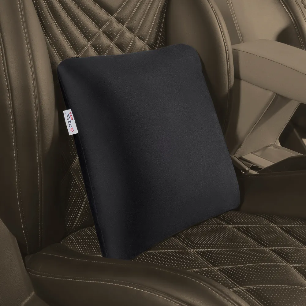 Orthopedic Cushion Pillow for Car, Chair and Office Chair - Black Color