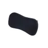 Orthopedic Memory Foam Broad Neck Rest (Set of 2, Black)