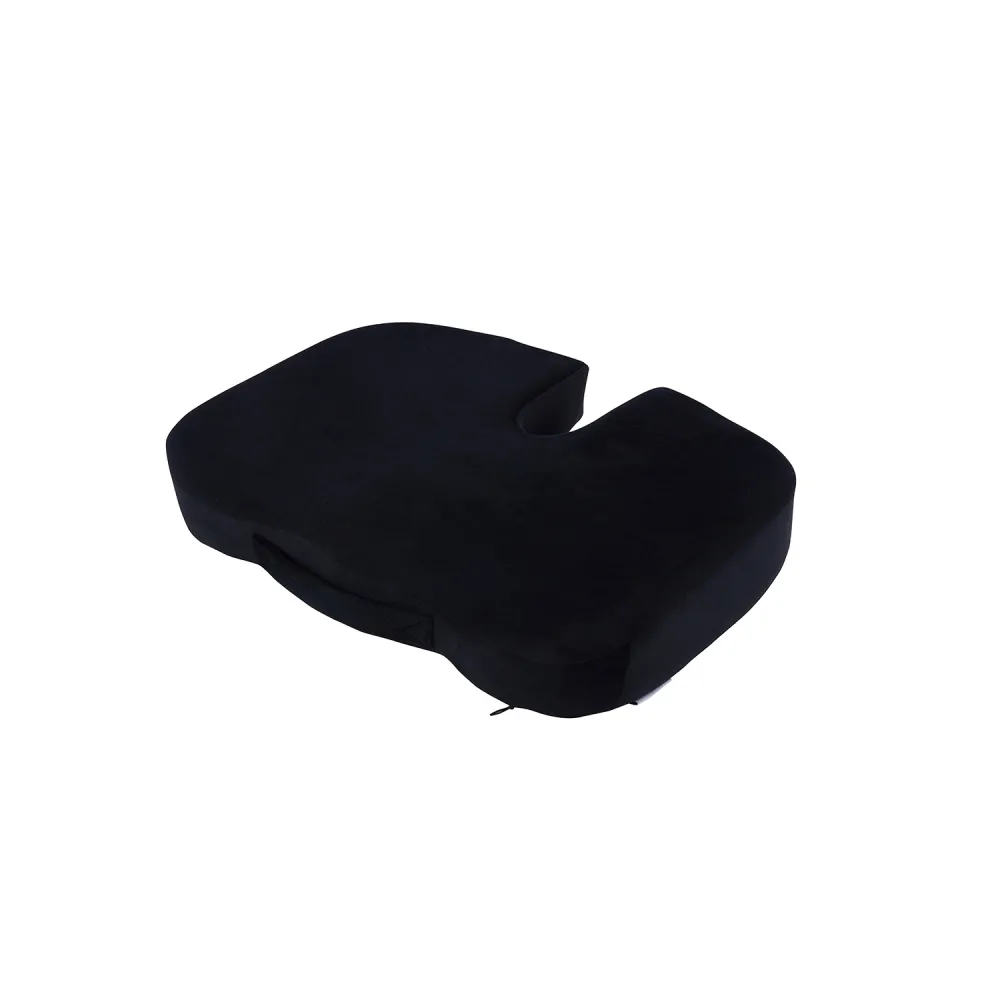 Orthopedic Seat Cushion for Tailbone Pain Relief &ndash; Black Color