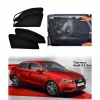 Audi A3 Zipper Magnetic Window Sun Shades - 4 Pieces Audi A3 Zipper Magnetic Window Sun Shades - 4 Pieces