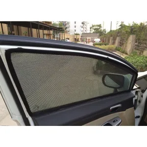 Audi A3 Zipper Magnetic Window Sun Shades - 4 Pieces