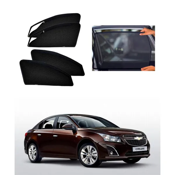 Chevrolet Cruze 2009-2015 Window Zipper Magnetic Sun shades 