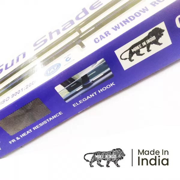 Maruti Suzuki Fronx 2023 Onwards Automatic Window Rolling Curtain - 4 Pieces