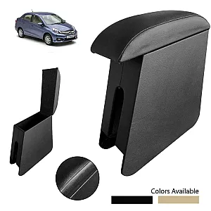Custom Fitted Wooden Car Center Console Hand Armrest for Honda Old Amaze