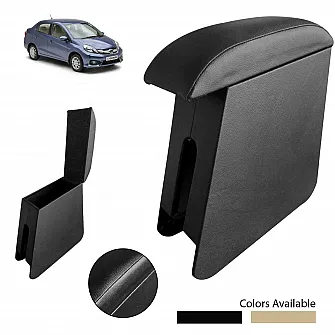 Custom Fitted Wooden Car Center Console Hand Armrest for Honda Old Amaze