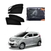 Hyundai Eon 2011 Onwards Zipper Magnetic Window Sun Shades - 4 Pieces