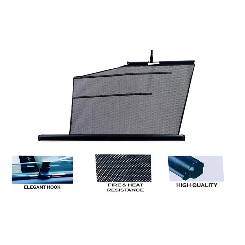 Tata Hexa 2017 Onwards Automatic Window Rolling Curtain - 4 Pieces