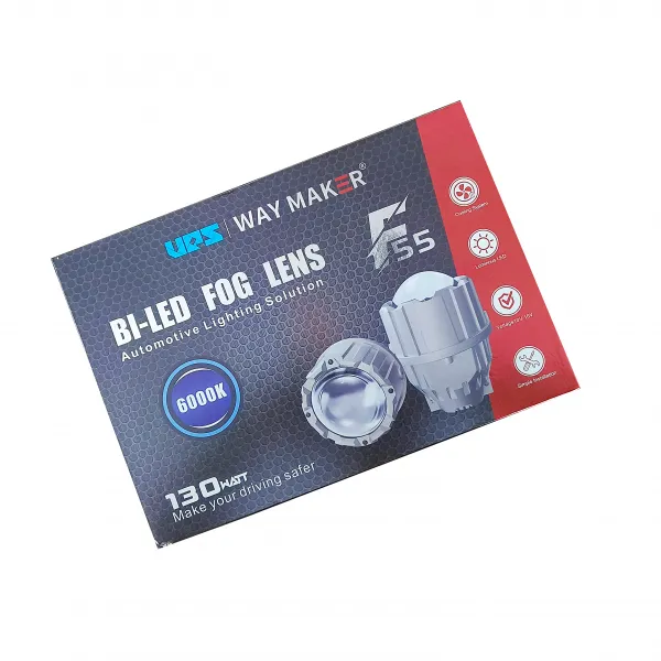 AES UPS WAY MAKER F55 130W BI-LED Fog Lamp Projector - Single Color AES UPS WAY MAKER F55 130W BI-LED Fog Lamp Projector - Single Color