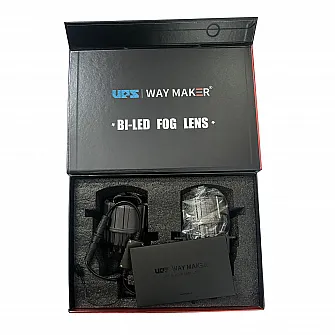 AES UPS WAY MAKER F55 130W BI-LED Fog Lamp Projector - Single Color