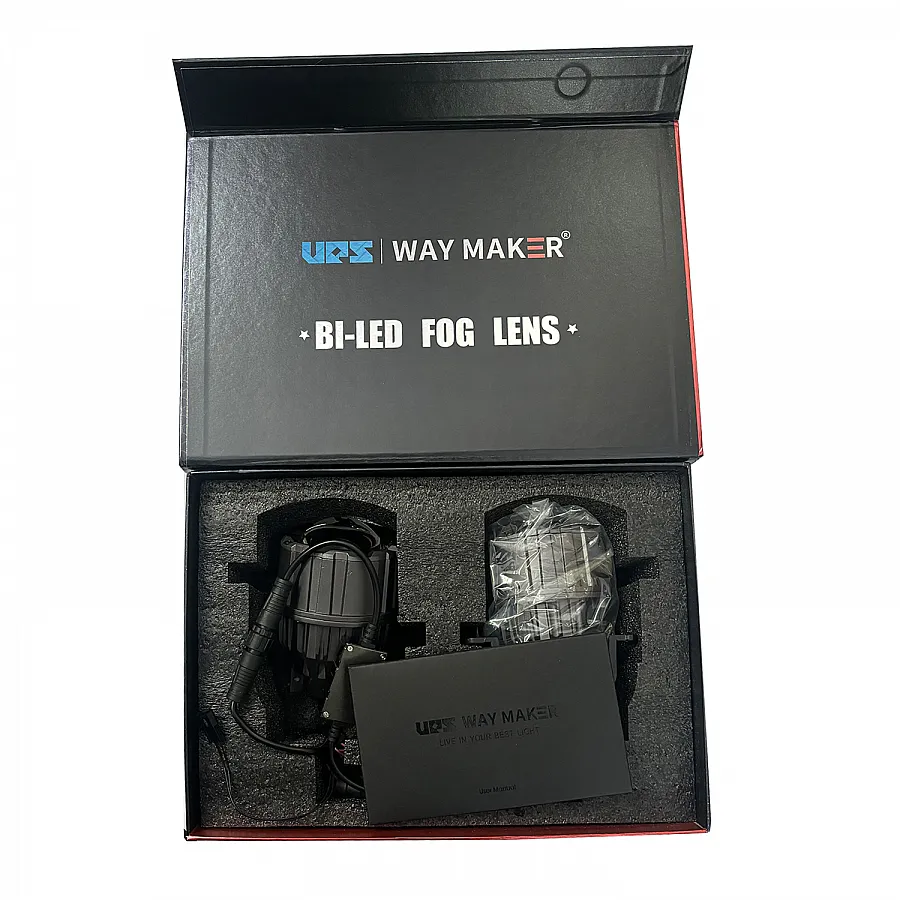 AES UPS WAY MAKER F55 130W BI-LED Fog Lamp Projector - Single Color