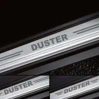 Galio Stainless Steel Door Sill Guards for Renault Duster 2013 Onwards Galio Stainless Steel Door Sill Guards for Renault Duster 2013 Onwards