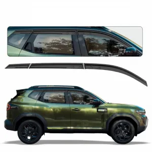 Galio Black Door Visor for Renault Duster 2026 Onwards