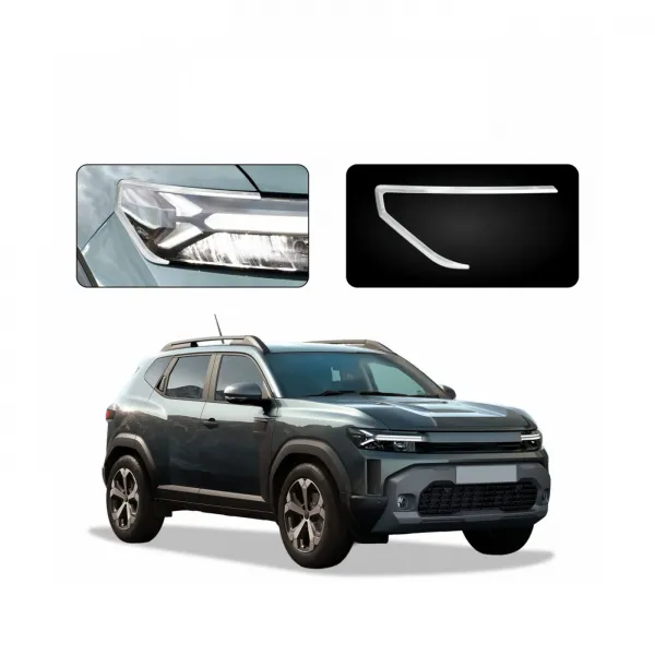 Galio Head Lamp Chrome Garnish for Renault Duster