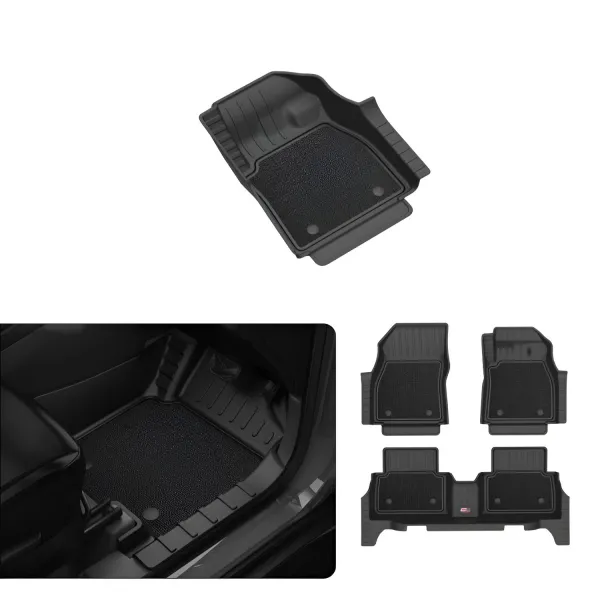 GFX Pro Full Coverage Floor Mats for Renault Duster 2026 Onwards GFX Pro Full Coverage Floor Mats for Renault Duster 2026 Onwards