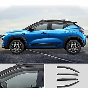 Galio Chrome Line Door Visor for Renault Kiger 2021 Onwards
