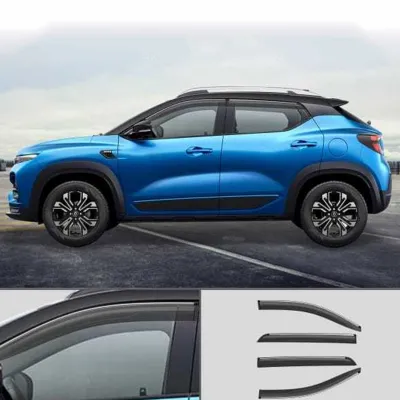 Galio Chrome Line Door Visor for Renault Kiger 2021 Onwards