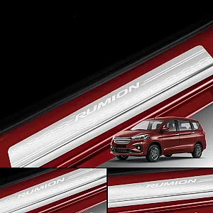 Galio Stainless Steel Door Sill Guards for Toyota Rumion 2023 Onwards Galio Stainless Steel Door Sill Guards for Toyota Rumion 2023 Onwards