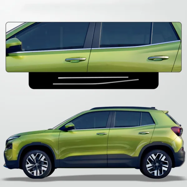 Lower Window Chrome Garnish for Skoda Kylaq 2025 Onwards