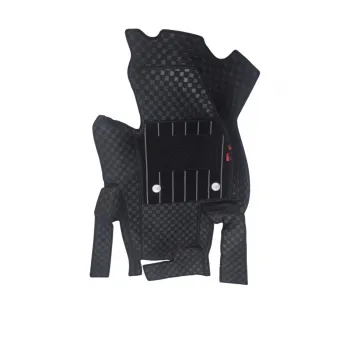 Luxury Florino Floor Mats for Skoda Slavia 2022 Onwards With Amplifier Cut Automatic - Black Color