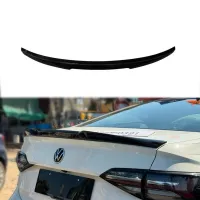 M Style Lip Spoiler For Skoda Slavia 2022 Onwards - Glossy Black