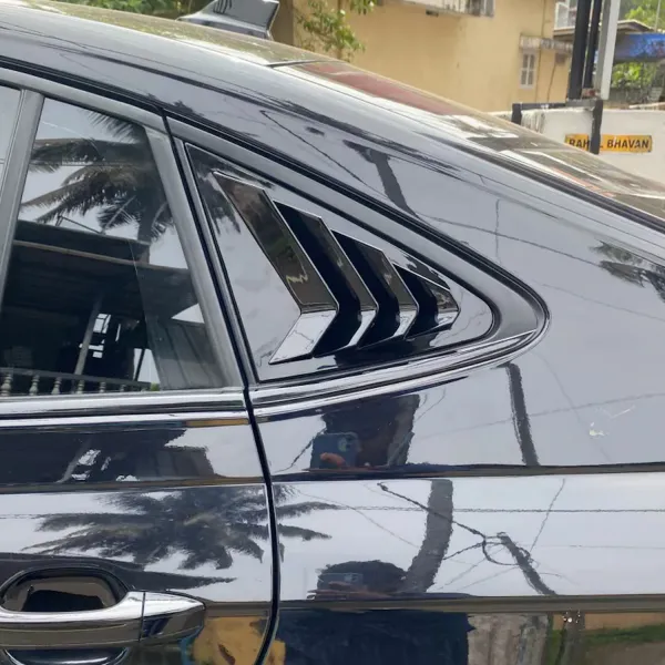 Rear Window Louver Cover For Skoda Slavia 2022 Onwards