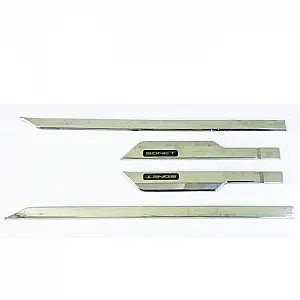 Kia Sonet Chrome Door Side Beading in ABS Material(Set Of 4Pcs.)