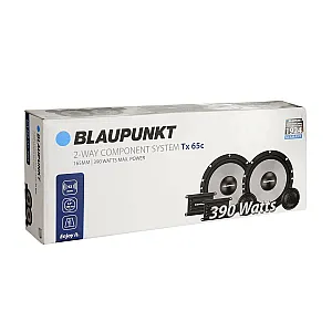 Blaupunkt TX 65C &ndash; 6.5" (165mm) 2-Way Component Car Speaker System &ndash; 390 Watts